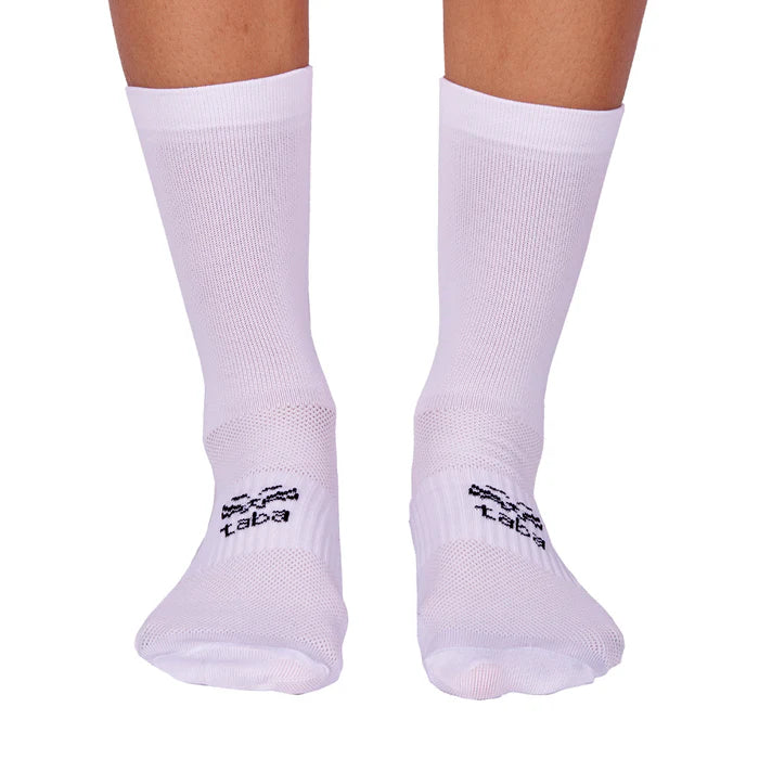 Media 7" Ciclismo Clásica Blanca