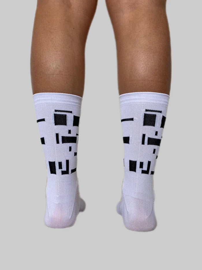 Media Ciclismo Circuito 2 Blanco Negro