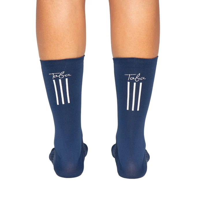 Media Ciclismo Reflectivo Barras Azul Oscuro