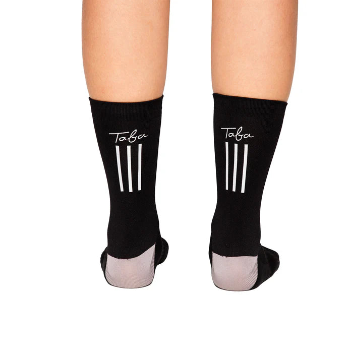 Media Ciclismo Reflectivo Barras Negro