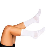 Media Ciclismo Reflectivo Blanco TB