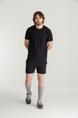 Media con Compresión Completa Gris Claro