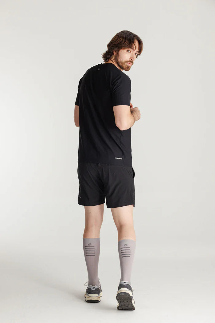 Media con Compresión Completa Gris Claro