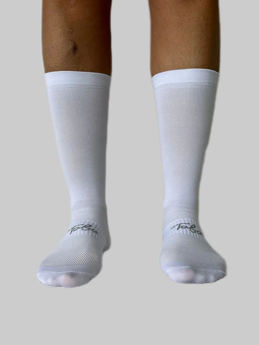 Media Ciclismo ELEGANZA Blanco Gama Alta