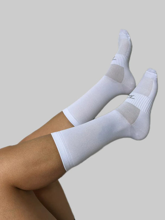 Media Ciclismo ELEGANZA Blanco Gama Alta