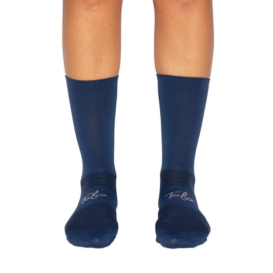 Media Ciclismo Reflectivo Barras Azul Oscuro