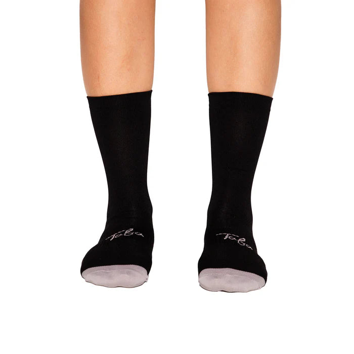 Media Ciclismo Reflectivo Barras Negro