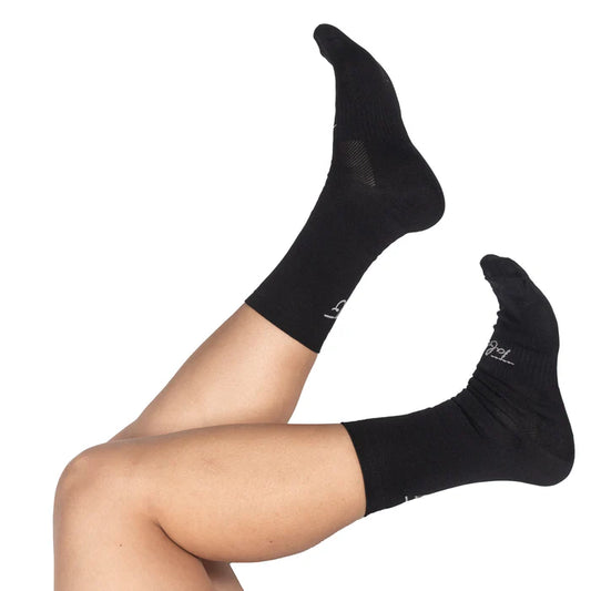 Media Ciclismo Reflectivo Negro TB