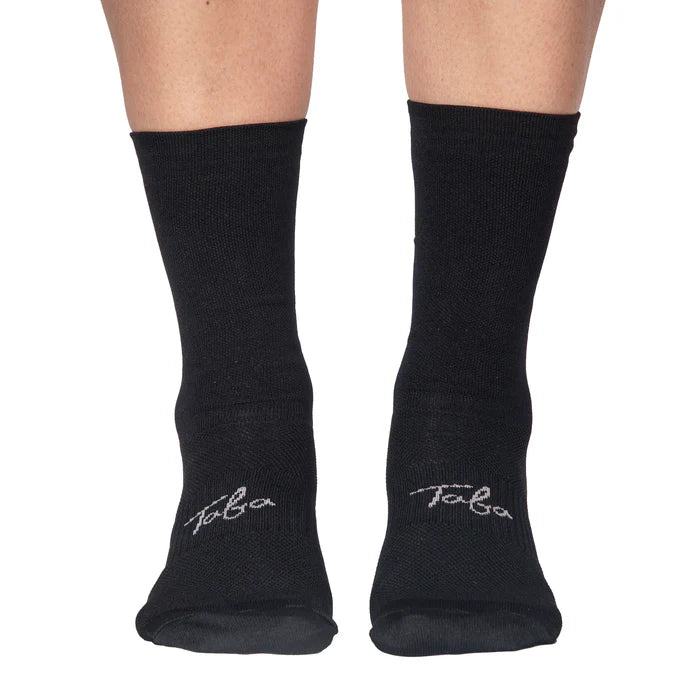 Media Ciclismo Reflectivo Negro TB