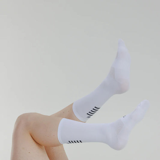 Media con Compresion Completa Blanca