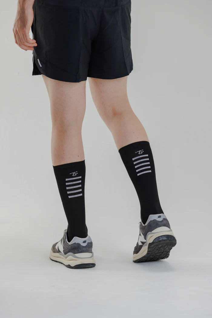 Media con Compresión Completa Negra