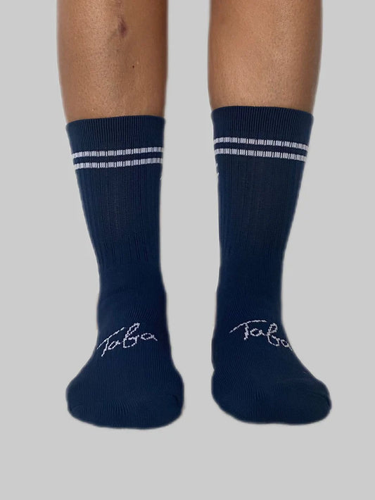 Media para Running y GYM 4" Azul oscuro