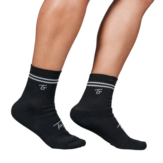 Media para Running y GYM 4" Negro