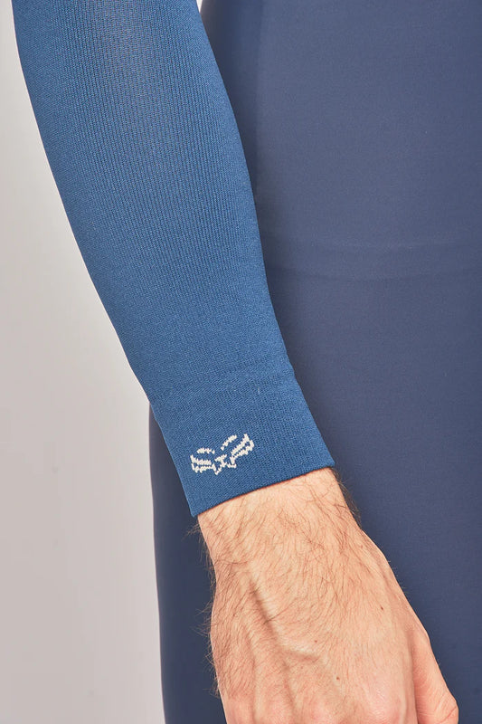 Manga Ciclismo Microfibra Azul Oscuro