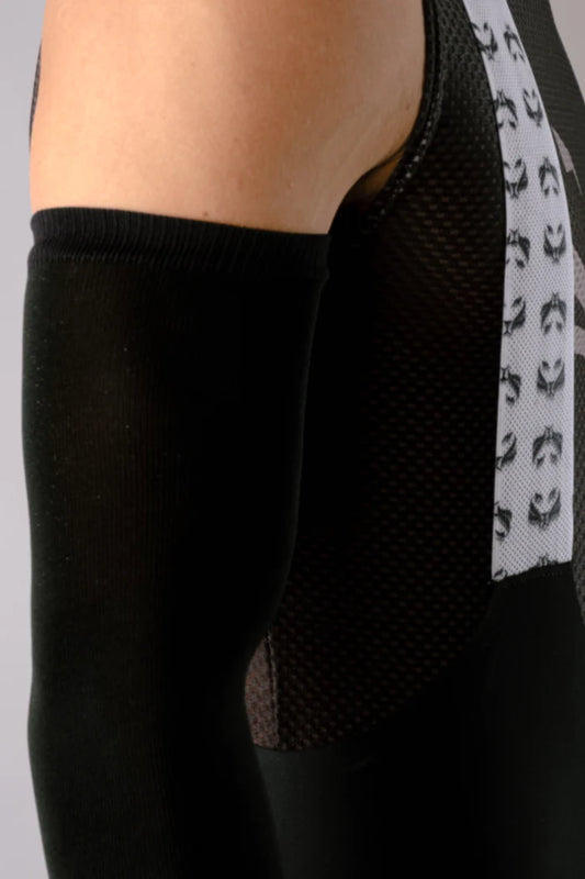 Manga Ciclismo Microfibra Negro